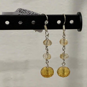 Riehl Artisans - Earrings - Multi-Color Citrine on .925 Silver #KD11