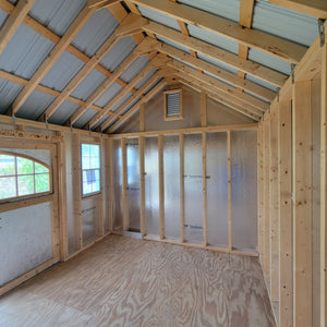 10x14 Garden Shed with 4
