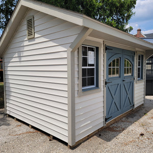 10x14 Garden Quaker Shed with 5