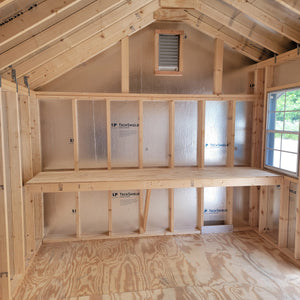 10x14 Garden Quaker Shed with 5