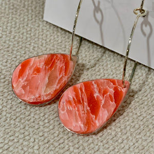 Riehl Artisans - Polymer Clay & Resin Large Drop Earrings